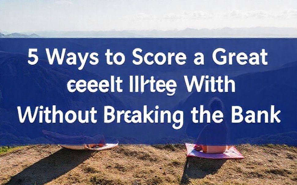 5 Ways to Score a Great Lifestyle Without Breaking the Bank*