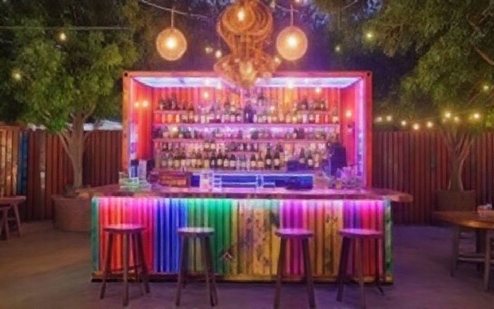 How Container Bar Austin Turns Recycled Materials into a Vibrant Party Scene*
