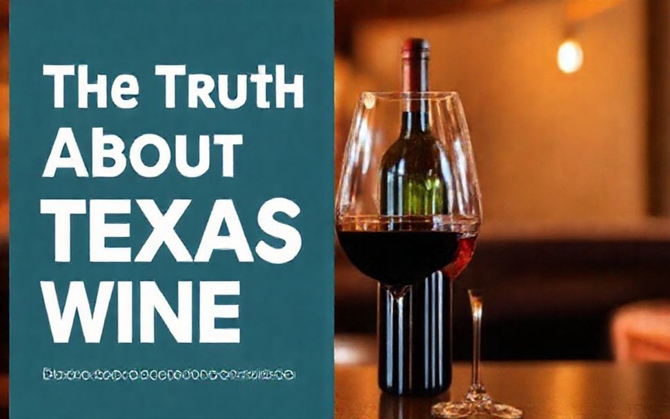 The Truth About Texas Wine: What You Need to Know Before Your Trip*