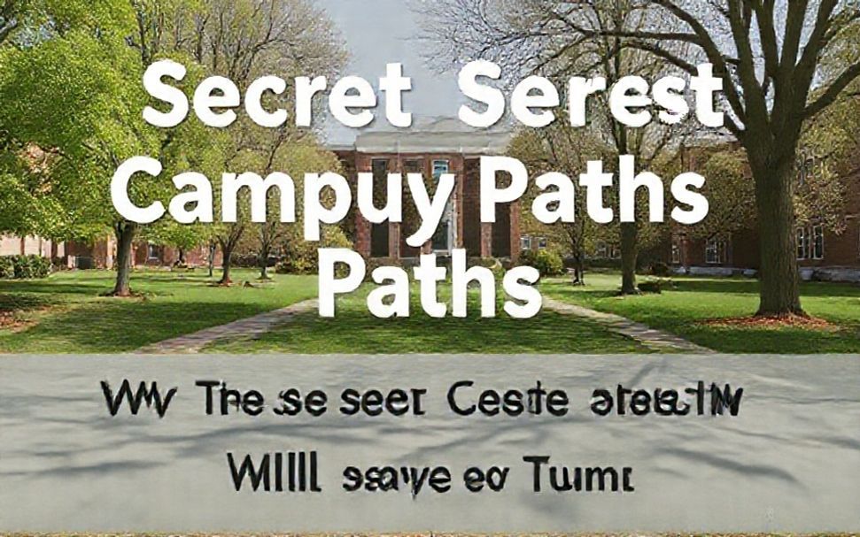 Why These Secret Campus Paths Will Save You Time*