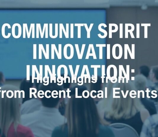 Community Spirit and Innovation: Highlights from Recent Local Events