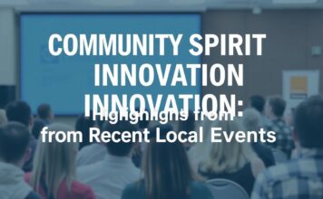 Community Spirit and Innovation: Highlights from Recent Local Events