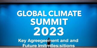 Global Climate Summit 2023: Key Agreements and Future Implications