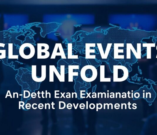 Global Events Unfold: An In-Depth Examination of Recent Developments