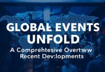 Global Events Unfold: A Comprehensive Overview of Recent Developments
