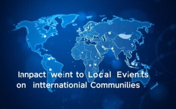 Global Perspectives: Understanding the Impact of Local Events on International Communities
