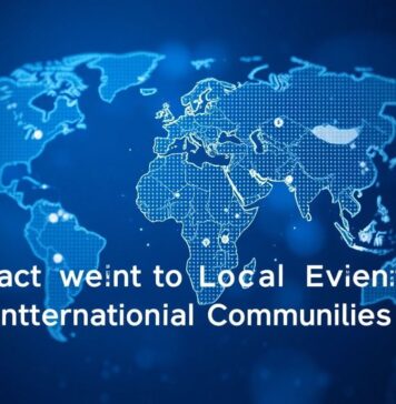 Global Perspectives: Understanding the Impact of Local Events on International Communities