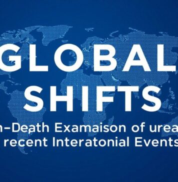 Global Shifts: An In-Depth Examination of Recent International Events