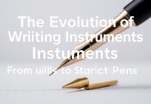 The Evolution of Writing Instruments: From Quills to Smart Pens The Evolution of Writing Instruments: From Quills to Smart Pens