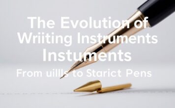 The Evolution of Writing Instruments: From Quills to Smart Pens The Evolution of Writing Instruments: From Quills to Smart Pens