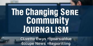 The Changing Scene of Community Journalism: An In-Depth Examination of Local News Reporting
