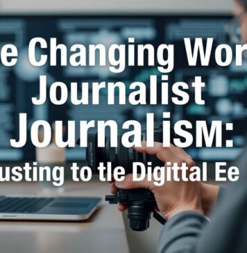 The Changing World of Journalism: Adjusting to the Digital Era
