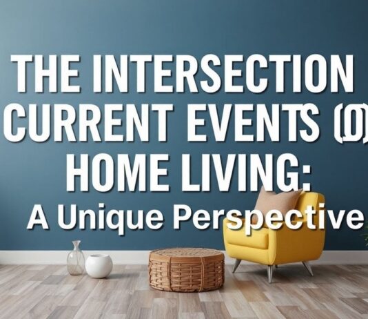 The Intersection of Current Events and Home Living: A Unique Perspective