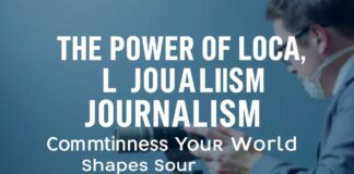 The Power of Local Journalism: How Community News Shapes Our World