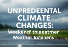 Unprecedented Climate Changes: How to Navigate the Weekend's Weather Extremes