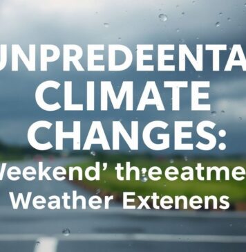 Unprecedented Climate Changes: How to Navigate the Weekend's Weather Extremes