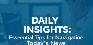 Daily Insights: Essential Tips for Navigating Today's News
