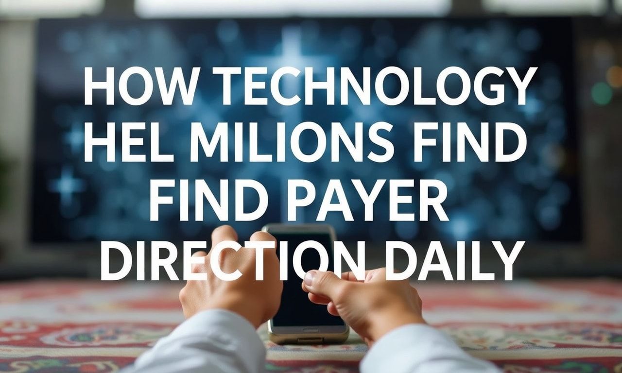 How Tech Helps Millions Find Prayer Direction Daily