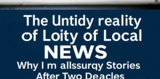 The Untidy Reality of Local News: Why I'm Still Pursuing Stories After Two Decades