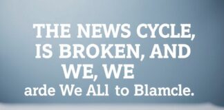 The News Cycle Is Broken, and We're All to Blame