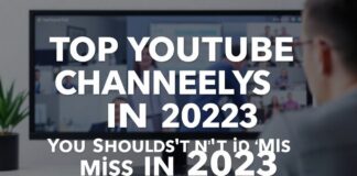Top YouTube Channels You Shouldn't Miss in 2023