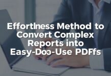 Effortless Methods to Convert Complex Reports into Easy-to-Use PDFs Effortless Methods to Convert Complex Reports into Easy-to-Use PDFs